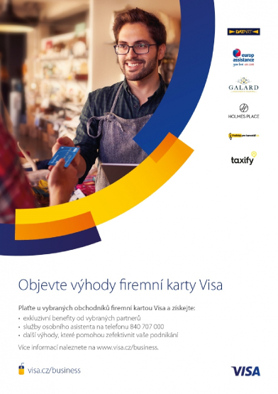 Visa_Výhody pro držitele firemních karet