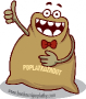 Maskot palec nahoru